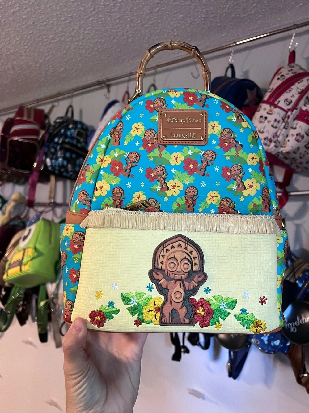 Disney Polynesian Resort Liungefly Mini Backpack with Ears